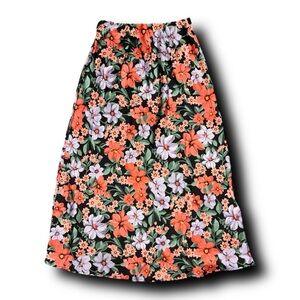 Anthropologie Abel the Label Cassidy Floral Boho Midi Skirt